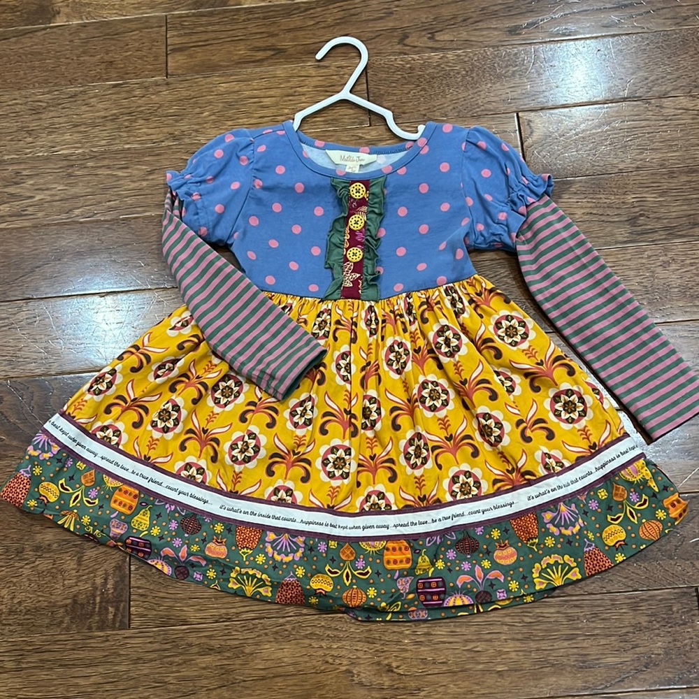2T Matilda Jane Harvest Time Dress